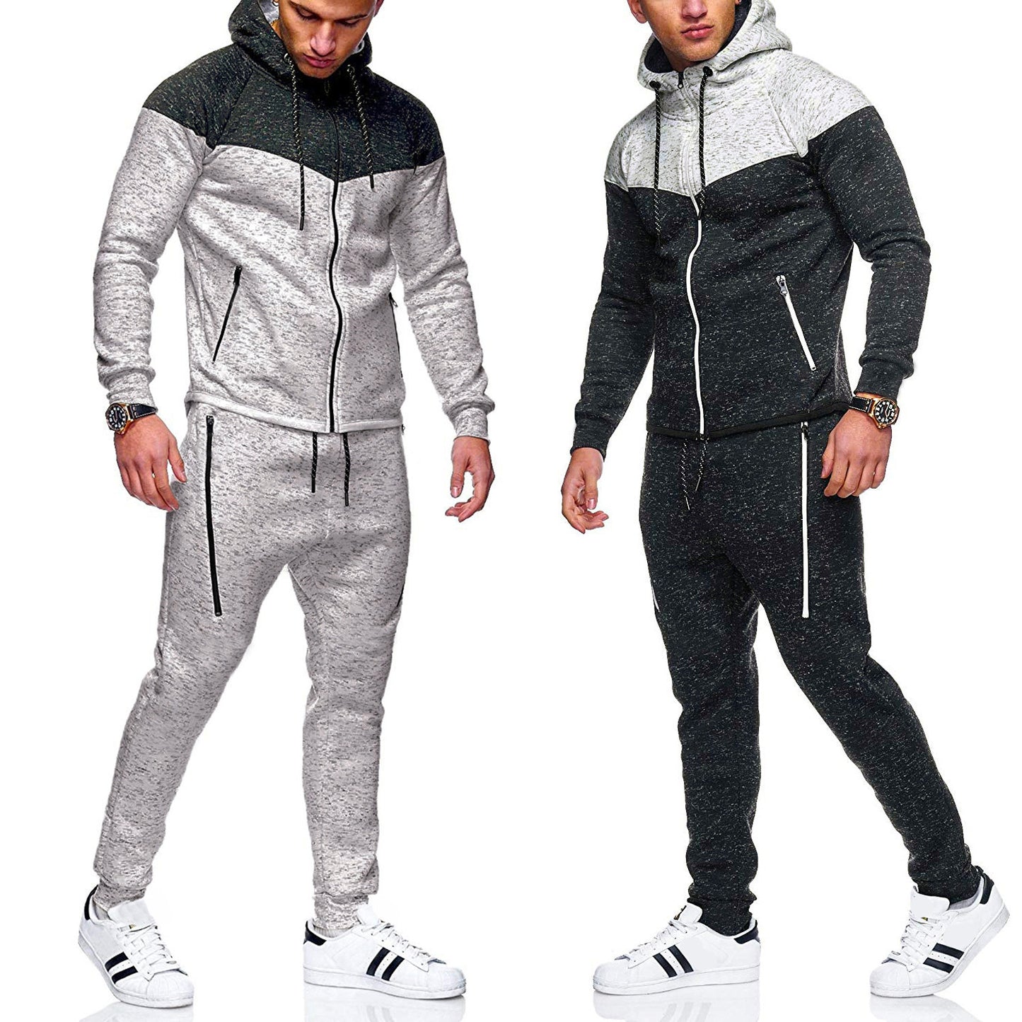 Men's Classic Hoodie and Track Suit Set